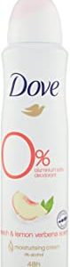 Dove Deodorante Spray 0% Sali Pesca - 150 ml, Singolo