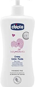 Chicco Baby Moments Crema Corpo Fluida, 500 ml