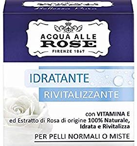 Acqua alle Rose Crema Idratante, Pelli Normali o Miste, 50 ml