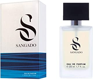 SANGADO Atlantis Profumo per Uomini, Lunga Durata 8-10 ore, Fragranza Lussuosa, Chypre Fruttato, Preziose Essenze Francesi, Extr