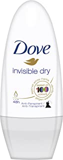 Dove Deodorante Roll On Invisible Dry - Confezione da 50 ml