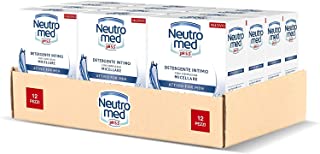 Neutromed Detergente Intimo Attivo per Uomo, con Complesso Micellare, Azione Protettiva, pH 5.5, 12 Pezzi x 200 ml