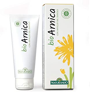 NATURANDO BIOCREMA ARNICA con Artiglio del Diavolo da 75ML Crema biologica contro dolori muscolari e contusioni