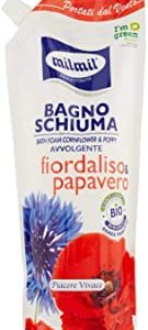 Mil Mil Bagno Schiuma Papavero e Fiordaliso Flaconbusta - 750 ml