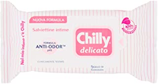 Chilly Salviettine, Delicato, 1 Confezione da 12 Salviettine - 100 Gr