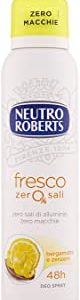 Neutro Roberts Deodorante Spray Fresco Bergamotto E Zenzero - 150 ml