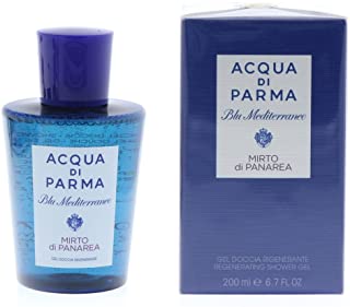 Acqua di Parma Blu Mediterraneo - Gel Doccia Mirto di Panarea, Rigenerante, 200ml