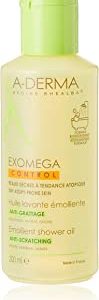 Aderma 70857 Exomega Control Olio Detergente, 200 ml