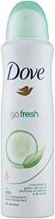 Dove Go Fresh Deodorante Spray Profumo di Cetriolo e Te Verde - 150 ml