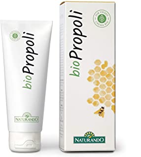 Naturando Biocrema Propoli da 75 ml. Crema Biologica Cicatrizzante e Disinfettante