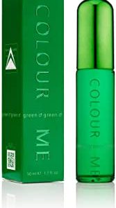 Colour Me Green, Eau de Toilette spray Uomo, 50 ml