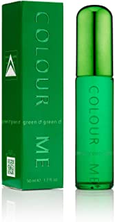 Colour Me Green, Eau de Toilette spray Uomo, 50 ml