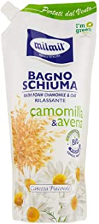 Mil Mil Bagno Schiuma Camomilla e Avena Flacon Busta - 750 ml