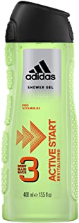 Adidas Shower Gel Active Start 3 In 1 - 400 ml