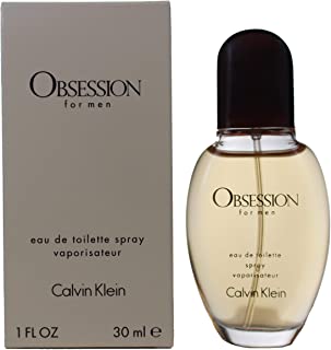 Calvin Klein Obsession for Men Eau de Toilette, Uomo, 30 ml