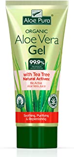 Aloe Pura Aloe Vera Gel Corpo con Tea Tree, 200 ml