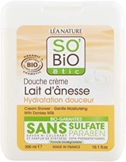 So'Bio ETIC Igiene doccia e vasca Donkey latte 300 ml Set di 3