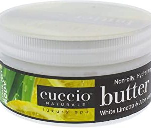 Cuccio Naturale Burro, Bianco Limetta e Aloe Vera 226 g