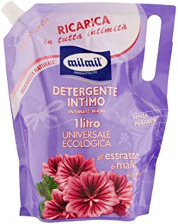Mil Mil Detergente Intimo all'Estratto di Malva in Busta Ricarica - 1000 ml