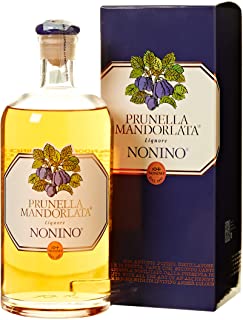 Distillerie Nonino, Prunella Mandorlata Liquore leggero e delicato - bottiglia in vetro da 700 ml