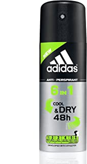 Adidas 6In1 Cool & Dry 48H Deodorante Anti Traspirante - 150 ml