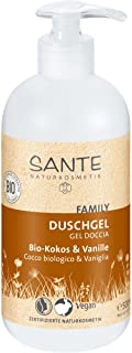 Sante Naturkosmetik 42313 doccia gel Unisex Corpo Cocco, Vaniglia 500 ml