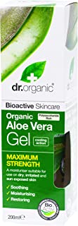 Dr.Organic Aloe Vera Gel Corpo Aloe Doppia Forza 200 ml