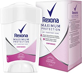 Rexona, Deodorante crema Confidence Maximum Protection, 45 ml