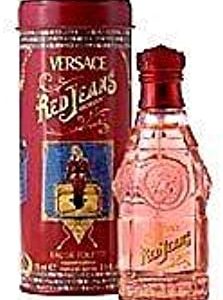 Gianni Versace Red Jeans Eau de Toilette, Donna, 75 ml