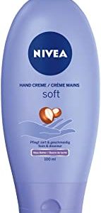 Nivea Soft Care - Confezione di crema per le mani, 100 ml, tubetto