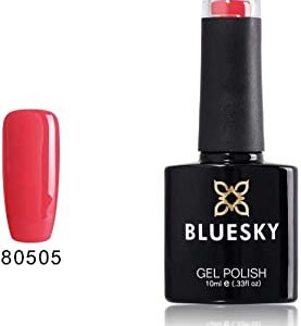 BlueSky 80505 - Smalto gel Tropix, 10 ml (richiede indurimento sotto lampada UV-LED), colore: Rosa