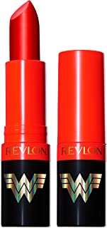 Revlon make up WW84 Wonder Woman Rossetto Rosso Opaco Super Lustrous Colore Superheroine Na 002, 4.2 g