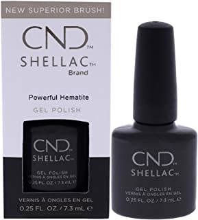 Cnd Shellac Crystal Alchemy Powerful Hematite - 7 Ml