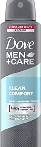 Dove, Men+Care, Deodorante spray Clean Comfort, 150 ml