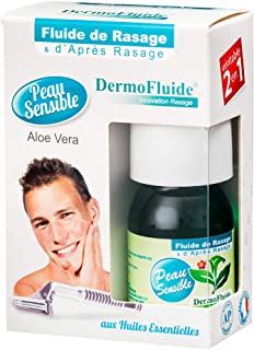 Dermofluido per pelli sensibili, aloe vera, blu