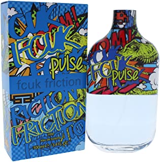 Friction Pulse by FCUK Eau De Toilette per gli uomini, 100 ml