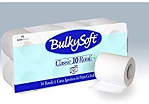 Bulkysoft Carta Igienica 2 Veli 10 Rotoli