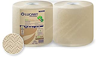 LUCART - Bobina 2 Veli Econatural 800, 2 Rotoli