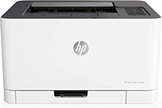 HP Color Laser 150nw 4ZB95A, Stampante A4 a Colori, Singola Funzione, Wi-Fi, Wi-Fi Direct, Ethernet, USB 2.0, HP Smart, 18 ppm i