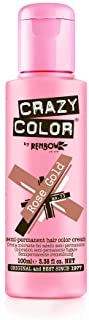 Crazy Color Crema Colorante Vegetale per Capelli , Rose Gold - 100 ml