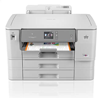 Brother HLJ6000DW Stampante Inkjet A3 a Colori con NFC, Rete Cablata e Wi-Fi, Duplex, ADF da 50 Fogli e Display Touchscreen a Co