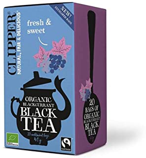 Clipper Organic Blackcurrant Black Tea 20 bags