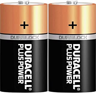 DURACELL PLUS POWER C B2 MEZZA TORCIA MN1400 LR14 R14 HR14 ALKALINA