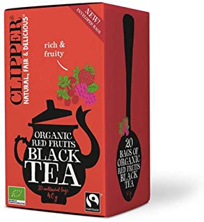 Clipper Organic Red Fruits Black Tea 20 bags