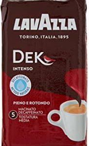 Lavazza Caffe Macinato Decaffeinato, Dek Intenso, 250g