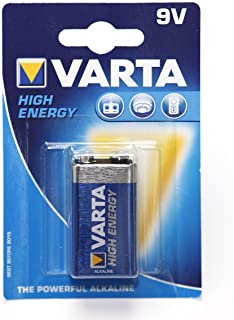 Varta 46826 6LR61-6LP3146-9V Block (4922) Batteria alcalina al manganese 9V