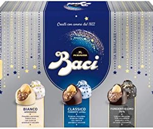 Perugina Baci Cioccolatini Assortiti Ripieni al Gianduia e Nocciola, 225g