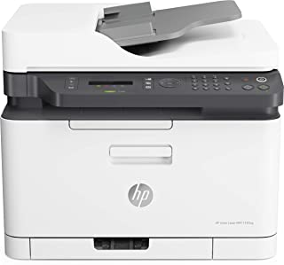 HP Color Laser MFP 179fnw 4ZB97A, Stampante Multifunzione A4 a Colori, Stampa, Copia, Scansiona, ADF, Fax, Wi-Fi, Wi-Fi Direct,