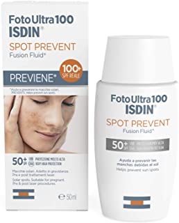 FotoUlta100 ISDIN Spot Prevent SPF50+ Fusion Fluid Protezione molto Alta | Previene le macchie | 50ml