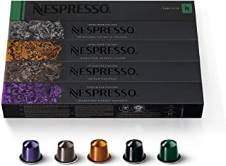50 Original Nespresso Coffee Capsules (Mixed)